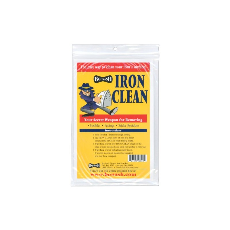 Bo Nash Bo-Nash Iron Clean Cleaning Cloths-10/Pkg