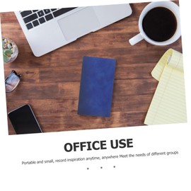 Operitacx Elegantes Mini-notizbuch-set 3-teilig Taschennotizblock für Studenten Reisende Büro Dicke Seiten Kompakte Größe 8 9 X 14 Cm