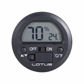 Lotus Hygroset Round Digital Hygrometer