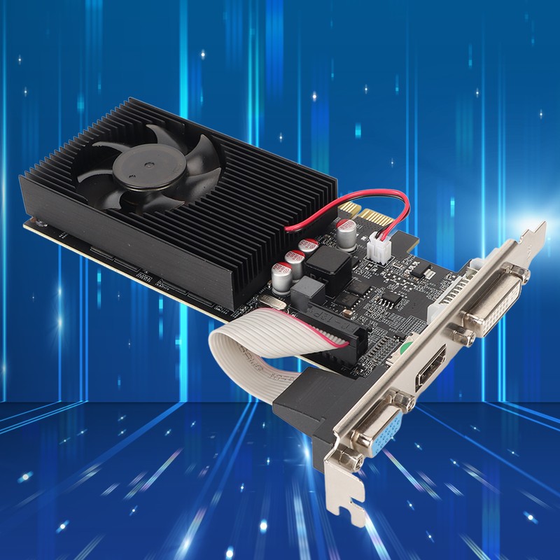 Low Profile GPU 4G DDR3 128bit 700MHz 1400MHz HD DVI