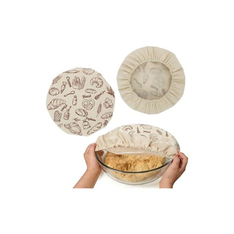 Paquete de 2 cubiertas de 25 cm para ollas de