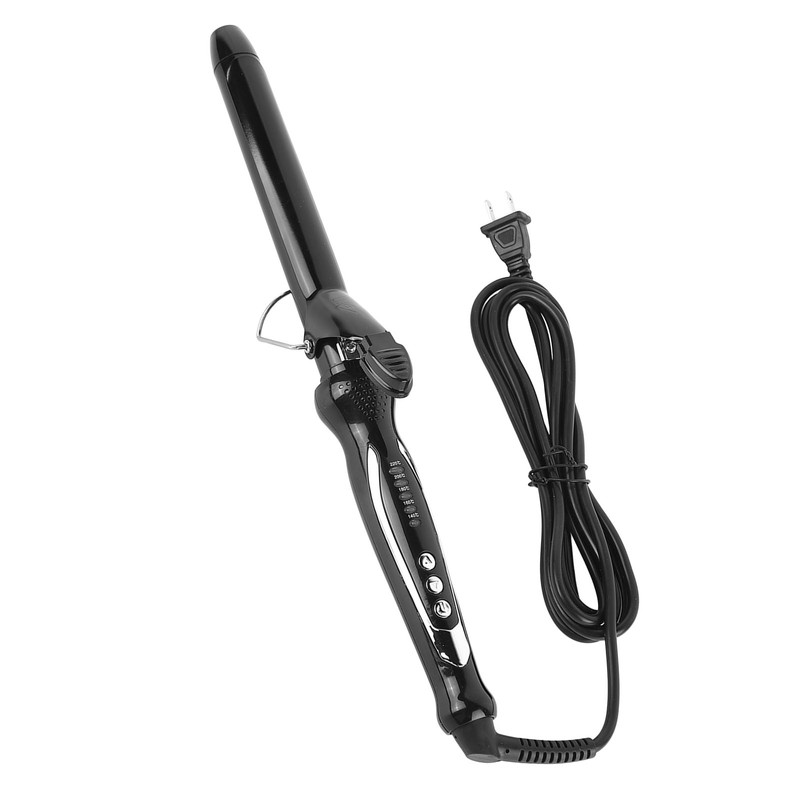 Curling Iron Adjustable Temperature Hair Curler Wand With Ceramic Coating