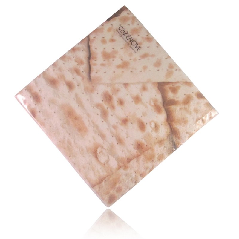 Passover Matzoh Napkin. 20 Pesach Napkins for Seder Table Decoration.