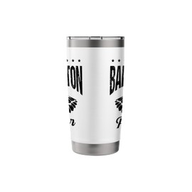 Badminton Is My Life Badminton Player Shuttlecock Stainless Steel Insulated Tumbler