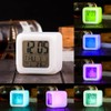 Digital Clock LED Display Desk Table Temperature Alarm Time Modern