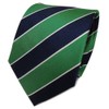 TigerTie Designer Silk Tie in Striped - Tie Width 8