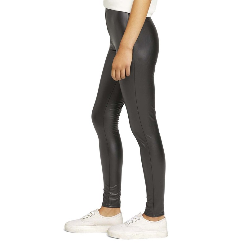 TOM TAILOR Denim Women's Fake Leather Look Leggings, 14482 -