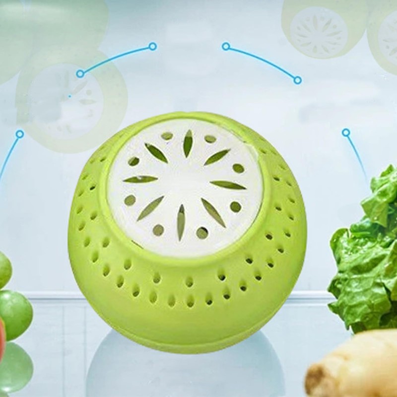 Refrigerator Ball, Mineral Fresh Balls, Deodorizer, Pom Pom Ball for