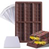 1 Pc Silicone Chocolate Bar Mold Deep Candy Bar Mold