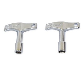 Tone Deaf Music Pair of Drum Tuning Keys (pack of 2-1x Hex, 1x Square)