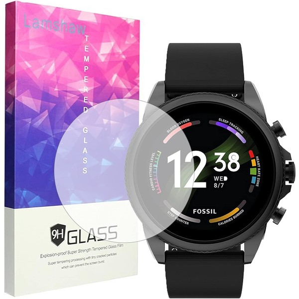 Giaogor Screen Protector Compatible with Fossil Gen 6 Smartwatch, 9H