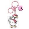 Iweca Silly Goose Birthday Decorations Girls One Silly Goose Keychain