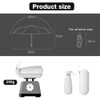 YZDZSW Travel Umbrella, 6 Ribs Mini Umbrella, Folding Travel Umbrella