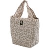 MARY QUANT 192014-0001-01 Eco Bag (Large/Beige) Leopard Pattern Animal Pattern
