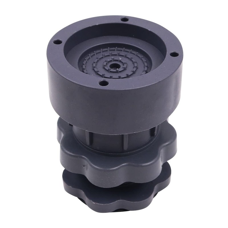 WANGCL 4 Pieces Anti-Vibration Washing Machine Mat Adjustable Universal Rubber