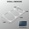 3 Angles Adjustment PC Fan Bracket Computer Case Chassis Cooling