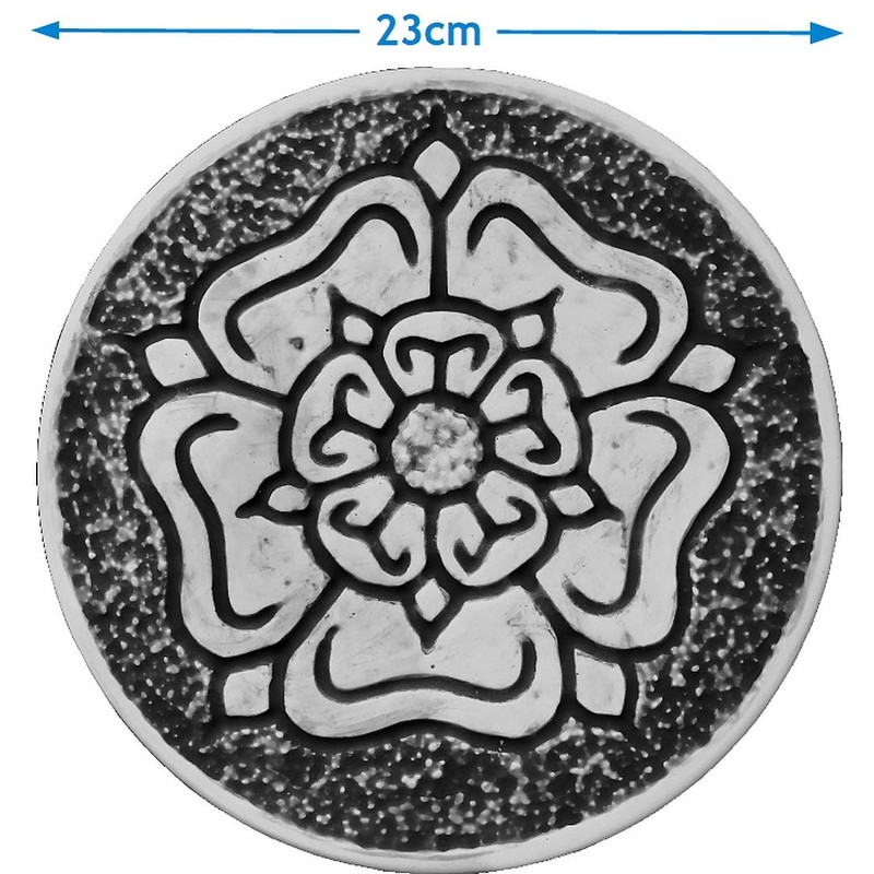 dennycraftmoulds Yorkshire Lancashire Tudor Rose Concrete or Plaster Mould
