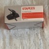 staples 2- hole punch 28 sheet capacity metal skid base