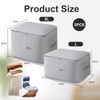 2Pcs Ultra Space Saving Self Compression Organizer, Compression Packing Cubes,