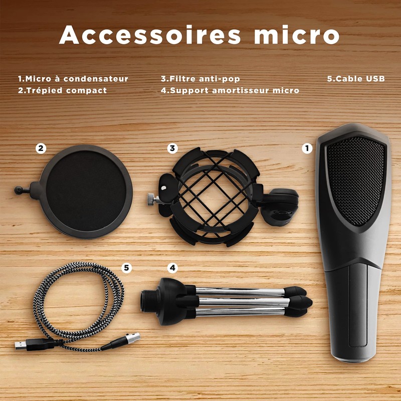 T'nB TNB Influence Microphone Omnidirectional A Condenser Microphone Quality for