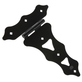 National Hardware N109-032 T-Hinge8"Blk2Pk