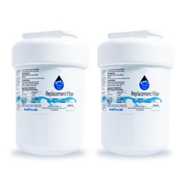 2-Pack Replacement for General Electric LSHS6LGZBCSS Refrigerator Water Filter - Compatible with General Electric MWF, MWFP Fridge Water Filter Cartridge