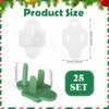 Maasechs 25 Sets Green Weatherproof Gaskets and Plug Protectors Covers