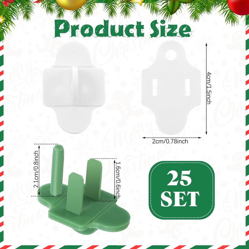 Maasechs 25 Sets Green Weatherproof Gaskets and Plug Protectors Covers