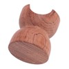 4PCS HiFi Speaker Cable Wire Bracket Wooden Shockproof Insulation HiFi