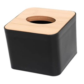 NOLITOY Tissue Storage Case with Lid Stylish Napkin Holder for Living Room Office and Hotel Use Compact Design for Easy Organization for Tissues and Towels