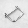 SG Store 2PCS Square U-Bolts M10 Thread 100mm Inner Width