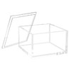 NIUBEE Acrylic Storage Box with Lids, 5.3‘’ Clear Mult-Purpose Box