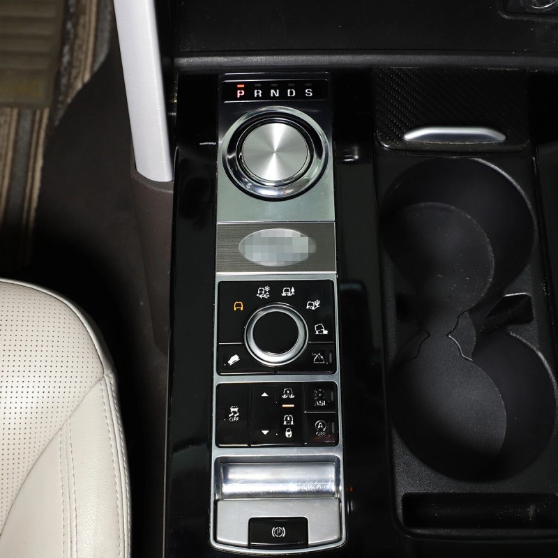 Unbranded Alloy Terrain Mode Button Decoration Stickers For Land Rover