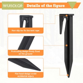 Begrenzungskabel Erdnägel, 200 Stück Erdanker Kabel Mähroboter, Kabel Heringe Draht-Befestigung ERD-Anker - bruchsicher verstärkt - Kompatibel mit Husqvarna, Gardena, Worx, Bosch