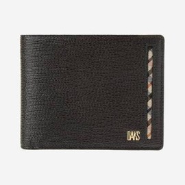 Daks (신세계센텀점)다크브라운 사선체크 반지갑 DBWA2E914W3 (Sinsae Center Store) Dark Brown Diagonal Check Bi-Fold Wallet DBWA2E914W3