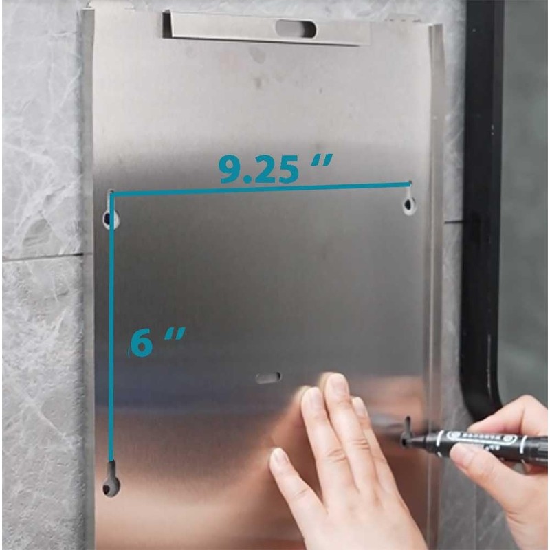 Paper Towel Dispenser Wall Mount - Multifold Trifold Paper Towel