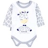TupTam 3-Piece Unisex Baby Clothing Set with Print - giraffe,