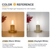 Frosted E12 LED Bulbs 40W Equivalent- 4W Antique Dimmable Candle