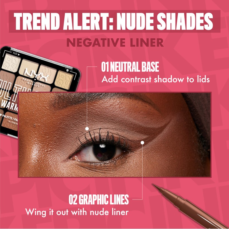 NYX PROFESSIONAL MAKEUP Epic Ink Liner, Waterproof Liquid Eyeliner with