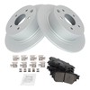 TRQ Rear Brake Pad & Rotor Kit Brake Pads Brake