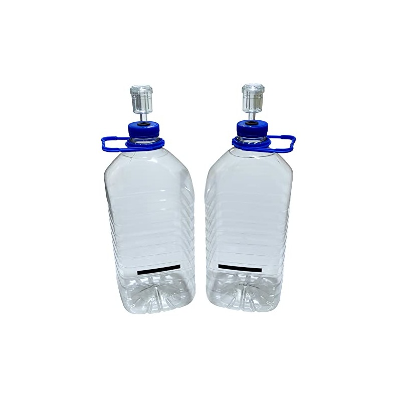 Home Brew Demijohns x 2 PET 5L with Airlocks