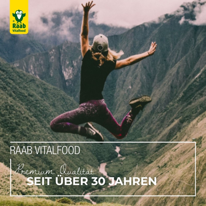 Raab Vitalfood Bio Hanfprotein-Pulver, vegan, Hanf-Pulver mit 49 % pflanzlichem
