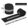 2pcs Rodilla Deportivas Vendas Compresion Gym Knee Wraps