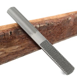 Litoexpe 4 Way Wood Rasp File, 8 Inch Premium Grade High Carbon Hand File, Half Round Flat, Needle Files Wood Rasp for Metal Tools
