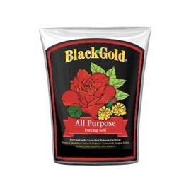 Black Gold 1410102 8 QT P 8 Quart All Purpose Potting Soil With Fertilizer