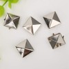 Spike Studs, 100pcs 10MM-15MM DIY Leathercraft Square Pyramid Punk Rivets