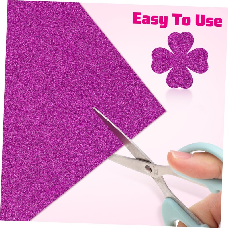 OHPHCALL 60 Sheets Glitter Cardstock Paper Glitter Cardstock for Scrapbook