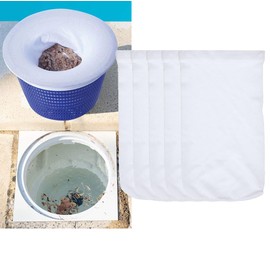 30 Pack of Swimming Pool Skimmer Socks Baskets Skimmer Net Filter Storage Bag Anti-Fouling Cover for Skimmer Filter Ultra fine Mesh Screen Liner for Swimming Pool Basket