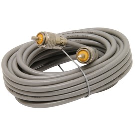 Astatic 302-10267 Gris Cable coaxial Mini 8 de 18 pies