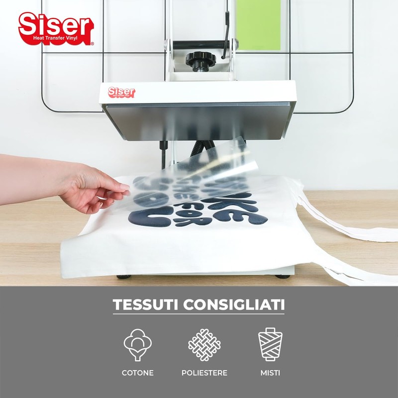 Siser Easy Puff Metallic - Vinile Termotrasferibile Dusk Blue 30x50